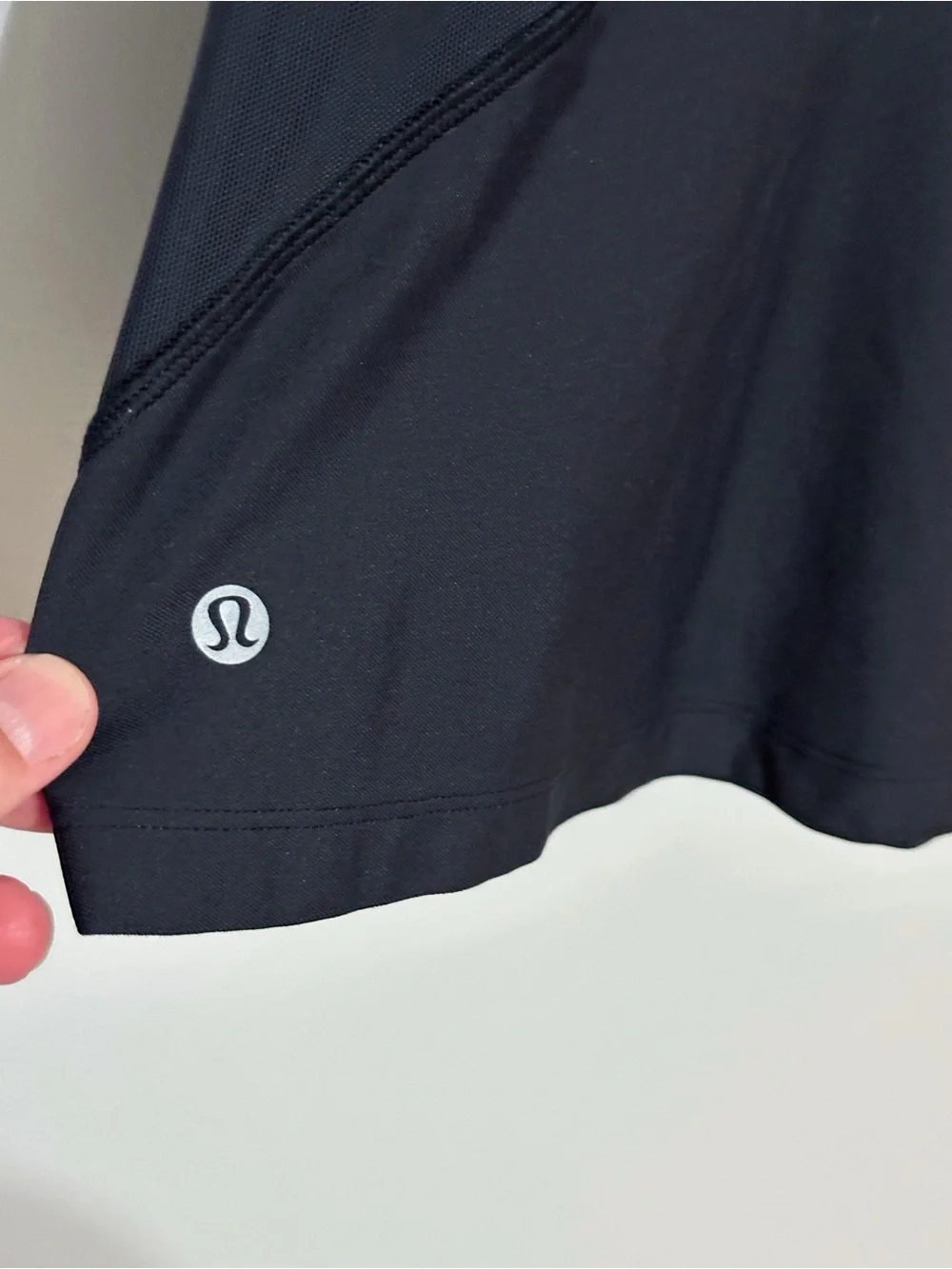Lululemon Dress Womens Black Ace Advantage Tennis Mini Racerback Mesh